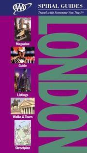 AAA Spiral Guide: London (Aaa Spiral Guides)