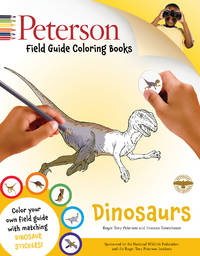 cover of Peterson Field Guide Coloring Books: Dinosaurs (Peterson Field Guide Color-In Books)