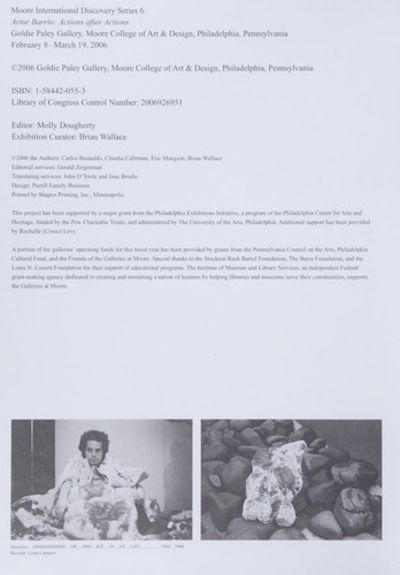 Artur Barrio: Actions After Actions