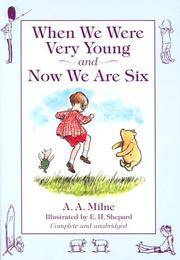 When We Were Very Young by Milne, A.A