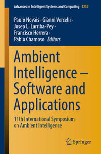 Ambient Intelligence - Software and Applications: 11th International Symposium on Ambient...