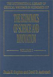The Economics of Science and Innovation