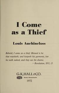I COME AS A THIEF (SIGNED)
