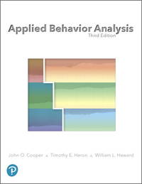 Applied Behavior Analysis by Cooper, John O./ Heron, Timothy E./ Heward, William L - 2019