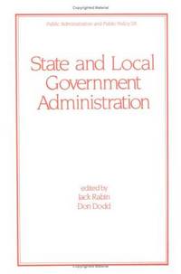 State and Local Government Administration