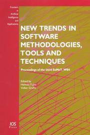 New trends in software methodologies, tools, and techniques: proceedings of the Third SoMeT W04....