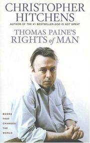 cover of Thomas Paine's Rights of Man: A Biography (Books That Changed the World)