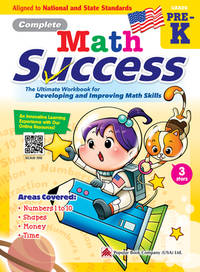 Complete Math Success Preschool - Learning Workbook For Preschool Grade Students - Math...