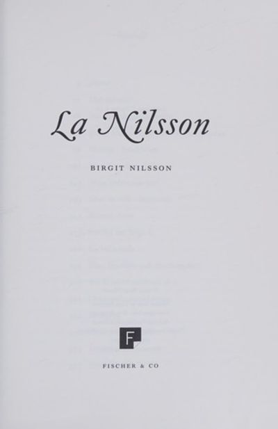 LA NILSSON.