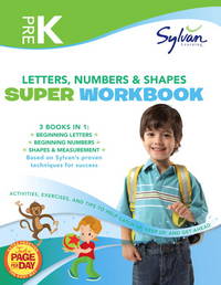 Pre-K Letters, Numbers & Shapes Jumbo Workbook: 3 Books in 1 --Beginning Letters, Beginning...