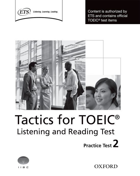 BIBLIO | Tactics for TOEIC Listening and Reading Practice Test 2 by ...