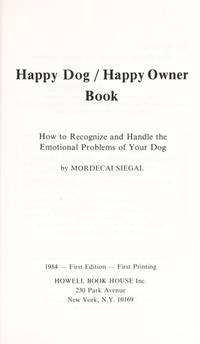 Happy DogHappy Owner Book