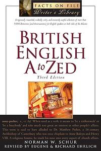 British English a to Zed (Writers Library)