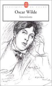 cover of Intentions (Ldp Classiques)
