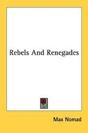 Rebels and Renegades