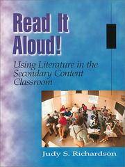 Read It Aloud! Using Literature in the Secondary Content Classroom by Judy S. Richardson - 2000-01-01