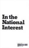 In the National Interest