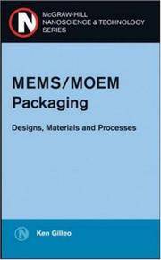 MEMS/MOEM Packaging : Concepts, Designs, Materials and Processes