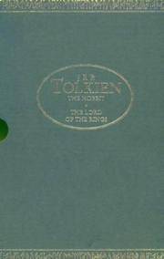 Tolkien 4 book boxed set (The Hobbit, The Fellowship of the Ring, The Two Towers, The Return of...