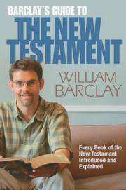 image of Barclay's Guide to the New Testament