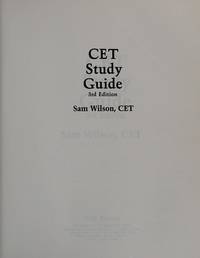 The Cet Study Guide