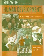 image of Study Guide For Human Development: A Life - Span View: Fourth Edition