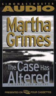 image of The CASE HAS ALTERED: A RICHARD JURY MYSTERY CASSETTE (Richard Jury Mysteries)