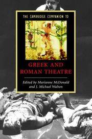 The Cambridge Companion to Greek and Roman Theatre (Cambridge Companions to Literature)