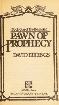 9780345323569 Pawn Of Prophecy Belgariad Paperback By David Eddings