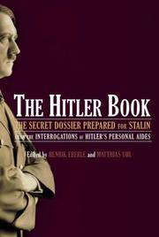 The Hitler Book