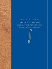 Single Variable Essential Calculus : Early Transcendentals