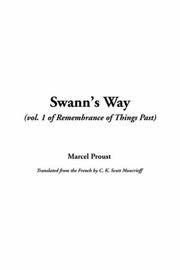 image of Swann's Way (vol. 1 of Remembrance of Things Past)