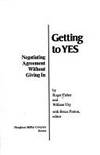 GETTING  TO  YES by Fisher,Roger - 1981/09/28 00:00:00.000