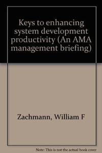 Keys to enhancing system development productivity (An AMA management briefing)