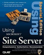 Special Edition Using Microsoft Site Server (Special Edition Using)