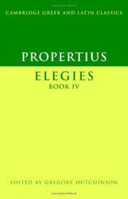 Propertius: Elegies Book IV