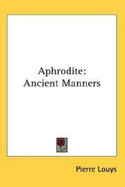 image of Aphrodite: Ancient Manners