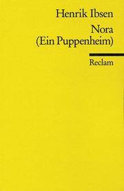 Nora : (Ein Puppenheim) by Ibsen, Henrik