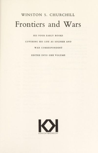 Frontiers and Wars by Winston Churchill | Hardcover | January 1962