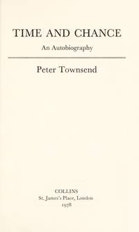 image of Time and Chance: An Autobiography