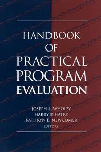 Handbook of Practical Program Evaluation