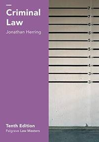 Criminal Law by Herring, J - 2017