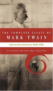Complete Essays of Mark Twain