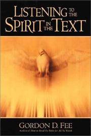 Listening To the Spirit In the Text