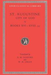 image of Augustine: City of God, Volume V, Books 16-18.35 (Loeb Classical Library No. 415)