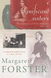 cover of Significant Sisters: The Grassroots of Active Feminism 1839-1939