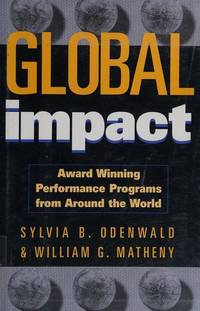 Global Impact: Award Winning Performance Programs from Around the World