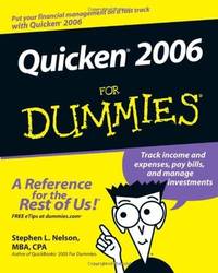 Quicken 2006 For Dummies