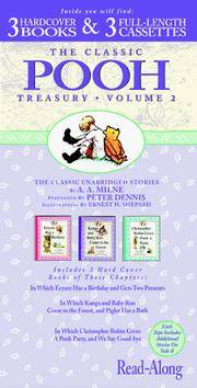 The Original Pooh Treasury: Eeyore Has a Birthday, Kanga and Baby Roo Come to the Forest, Christopher Robin Gives a Pooh Party (The Original Pooh Treasury , Vol 2, No 4,5&amp;6) by A. A. Milne; Narrator-Peter Dennis - 1997-03