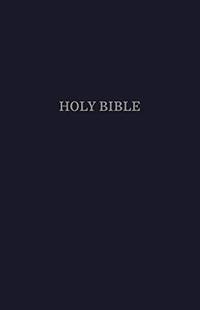 KJV, Pew Bible, Hardcover, Blue, Red Letter, Comfort Print: Holy Bible, King James Version